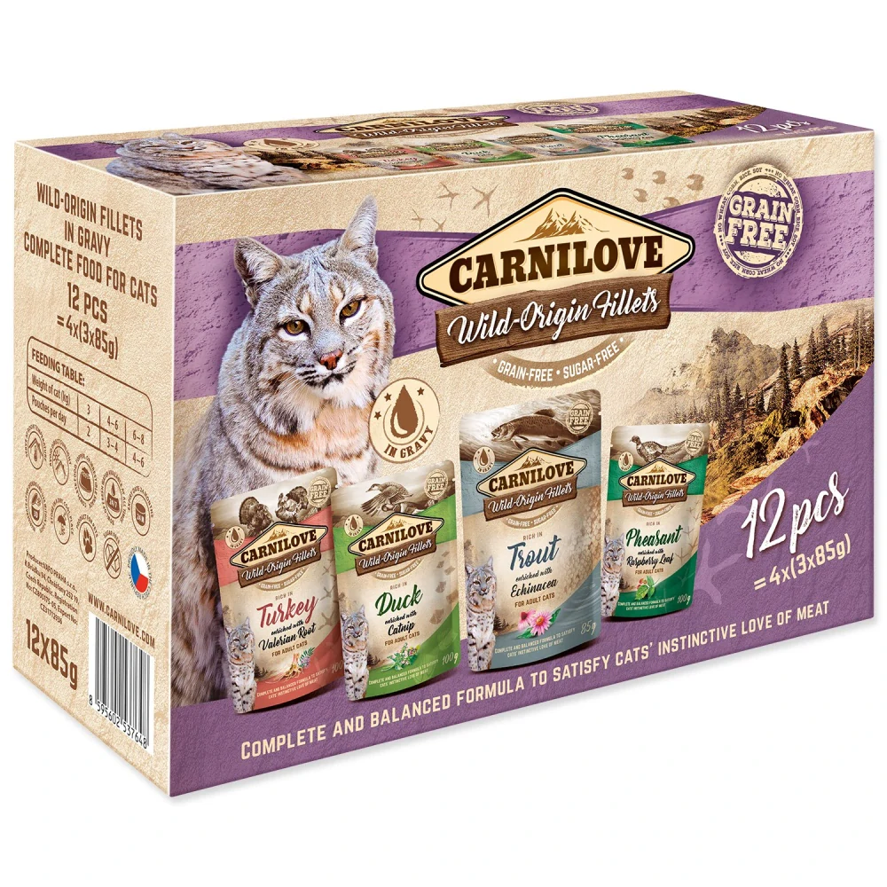 Kapsička Carnilove Cat Multi 12 x 85 g