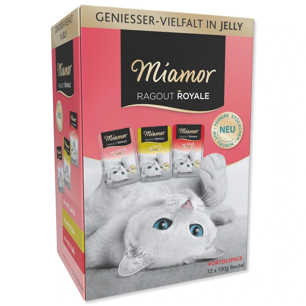 Kapsička Miamor Ragout Royale Adult v želé Multi 4 x 3 x100g