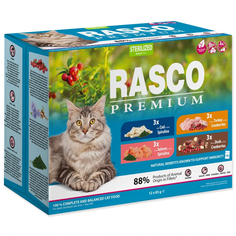 Kapsička Rasco Premium Sterilized Multi 12 x 85 g