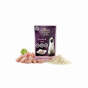 Nuevo kotě kapsa drůbeží s rýží 85 g
