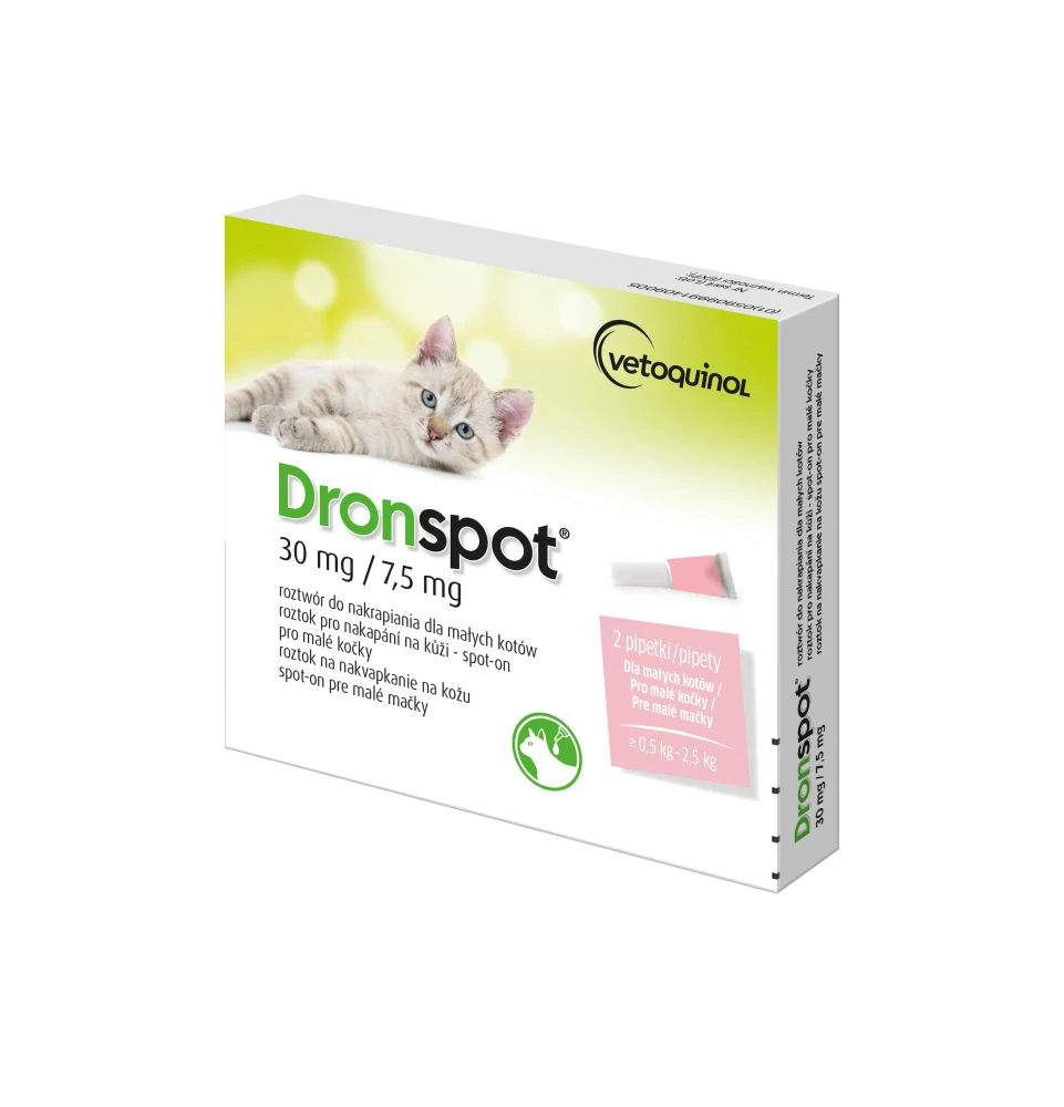 Dronspot Spot-On kočky 0,5-2kg - 2 pipety