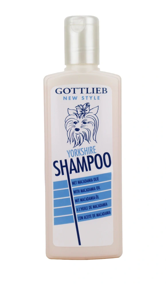 Gottlieb šampon Yorkshire s makadam.olejem 300ml