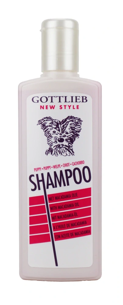 Gottlieb šampon Puppy pro štěňata s makadam.olejem 300ml