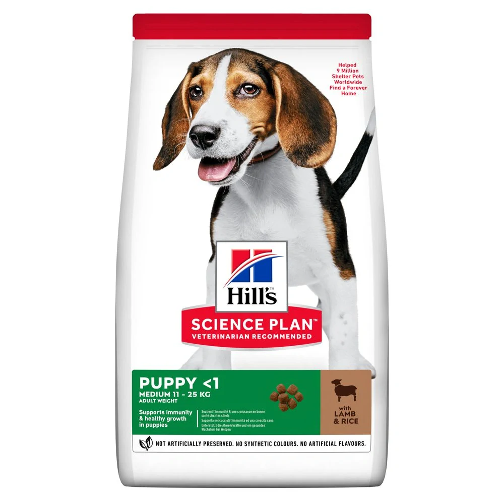 Hill's Can. SP Puppy Medium Lamb&Rice 18kg