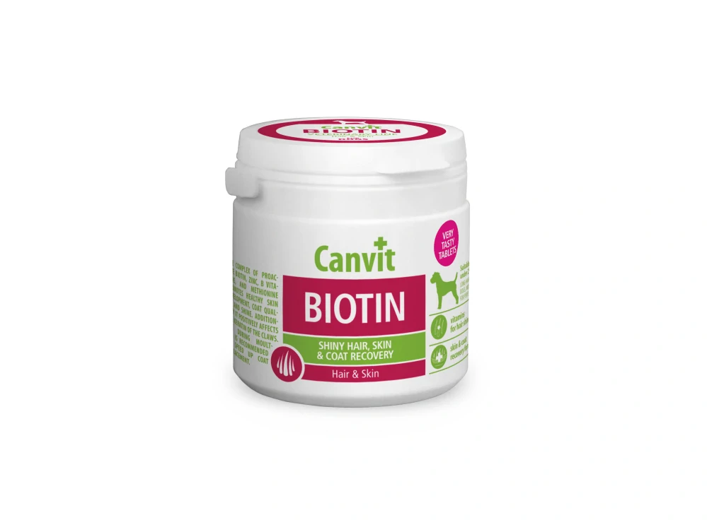 Canvit Biotin pro psy ochucený 100g (cca 90 tablet)