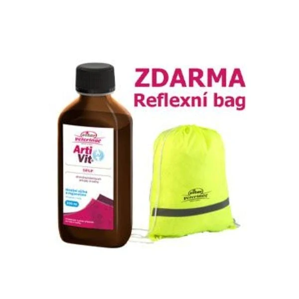 VITAR ArtiVit Sirup 200ml + reflexní batůžek ZDARMA