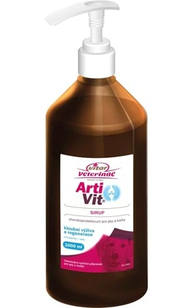 VITAR ArtiVit Sirup 1000ml s dávkovačem