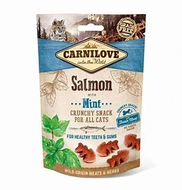 Carnilove Cat Crunchy Snack Salmon&Mint 50g