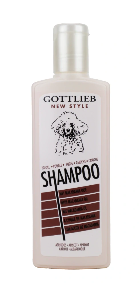 Gottlieb šampon Pudl s makadam.olej Aprikot 300ml