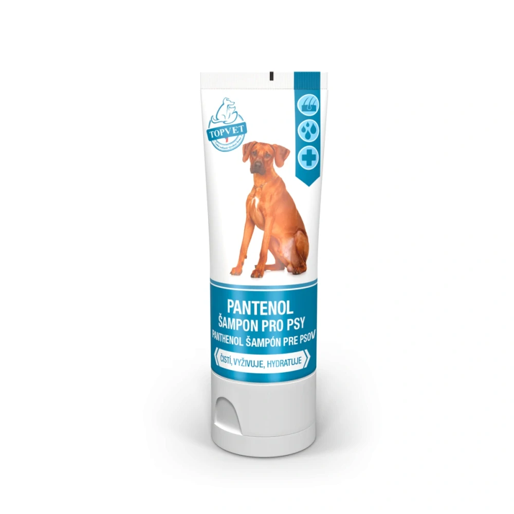 Pantenol šampon pro psy TOPVET 200ml