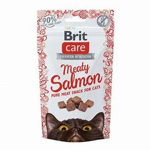 Brit Care Cat Snack Meaty Salmon 50g