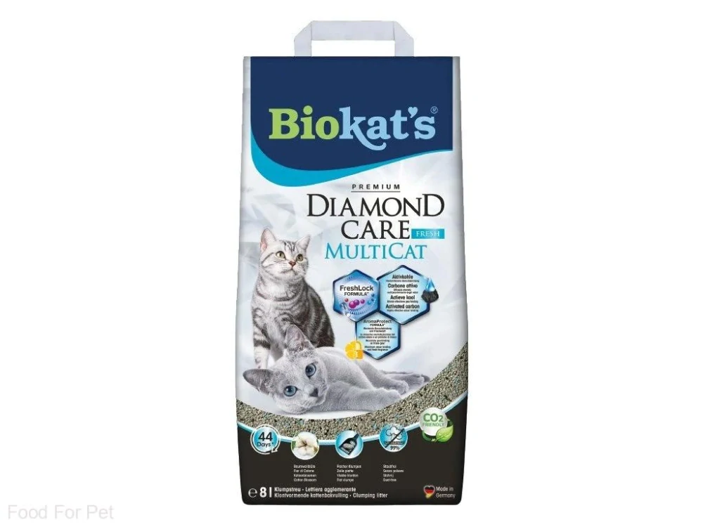 Podestýlka Biokat's Diamond Care Multicat Fresh 8l