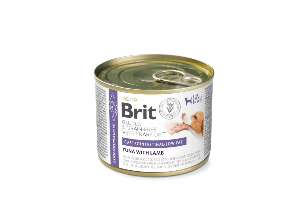 Brit VD Dog GF konz Gastrointestinal Low Fat 200g