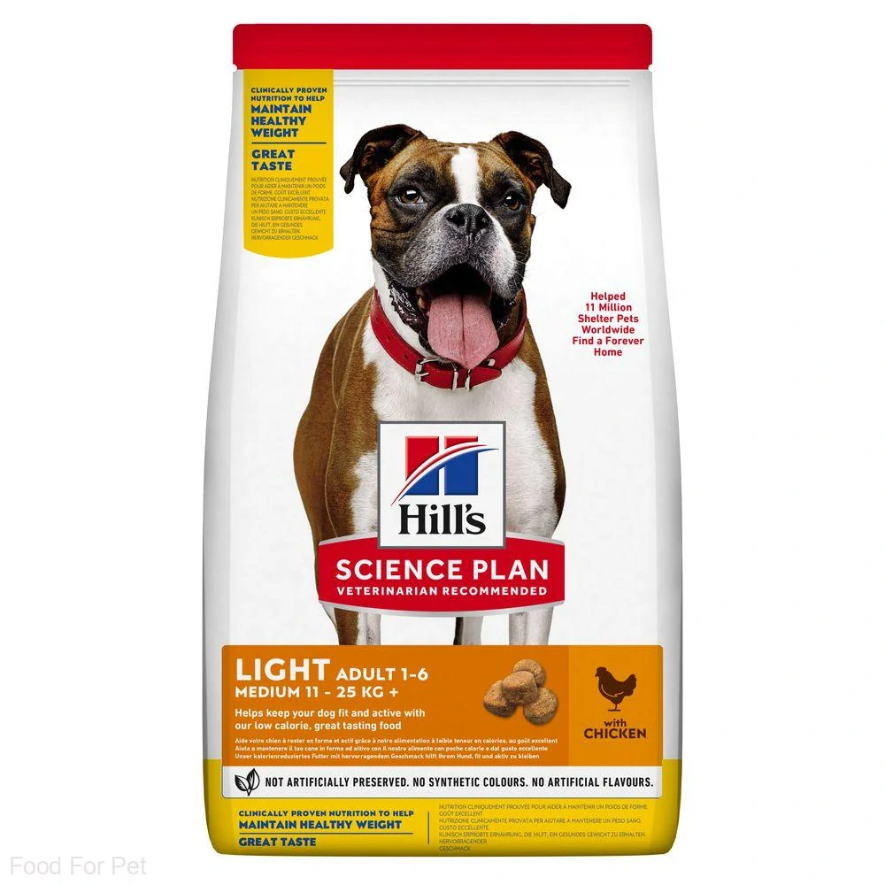 Hill's Can. SP Light Adult Medium Chicken 14kg