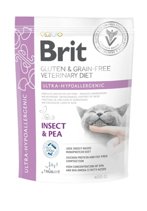 Brit VD Cat GF Ultra-hypoallergenic 400g
