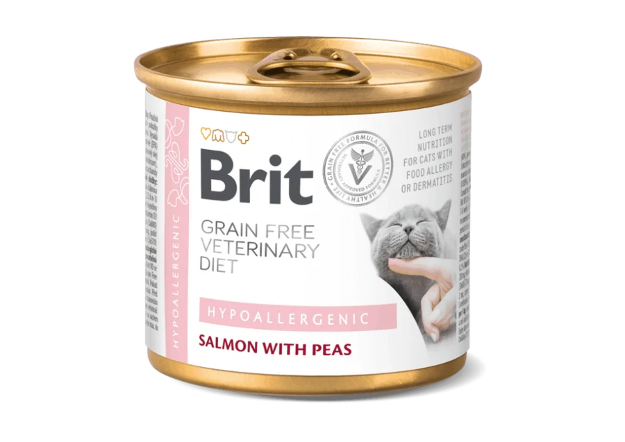 Brit VD Cat GF konz Hypoallergenic 200g