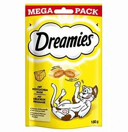 Dreamies kočka pochoutka Mega Pack se sýrem 180g