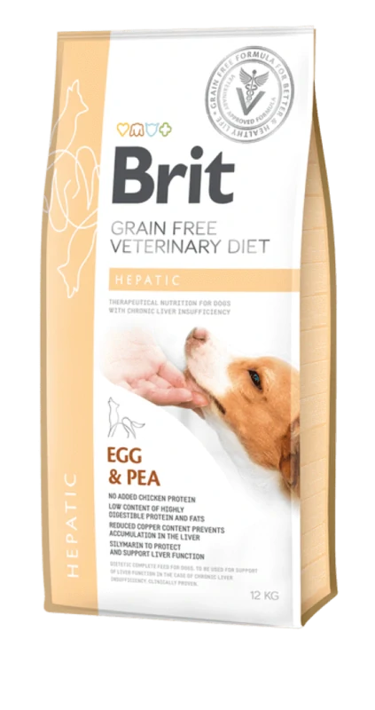Brit VD Dog GF Hepatic 12kg