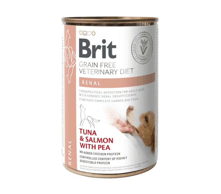 Brit VD Dog GF konz Renal 400g