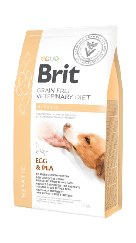 Brit VD Dog GF Hepatic 2kg
