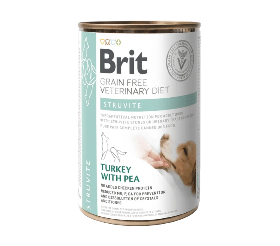Brit VD Dog GF konz Struvite 400g