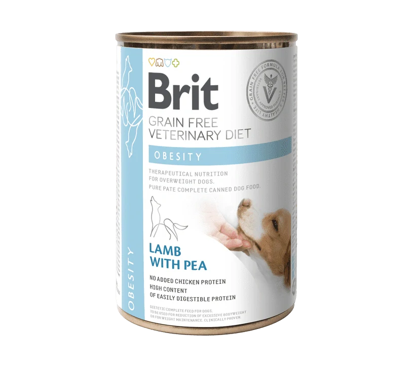 Brit VD Dog GF konz Obesity 400g