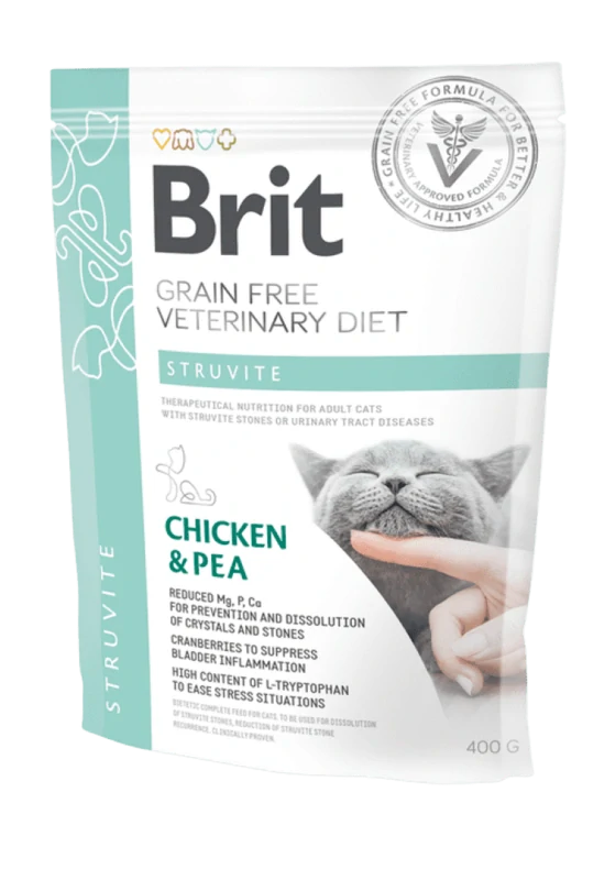 Brit VD Cat GF Struvite 400g