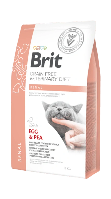 Brit VD Cat GF Renal 2kg