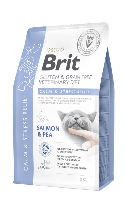 Brit VD Cat GF Care Calm&Stress Relief 2kg