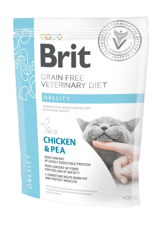 Brit VD Cat GF Obesity 400g