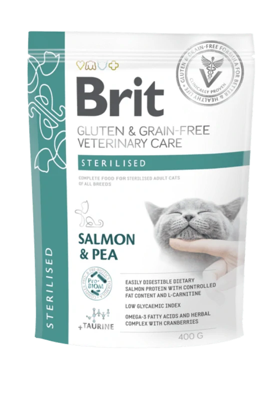 Brit VD Cat GF Care Sterilised 400g