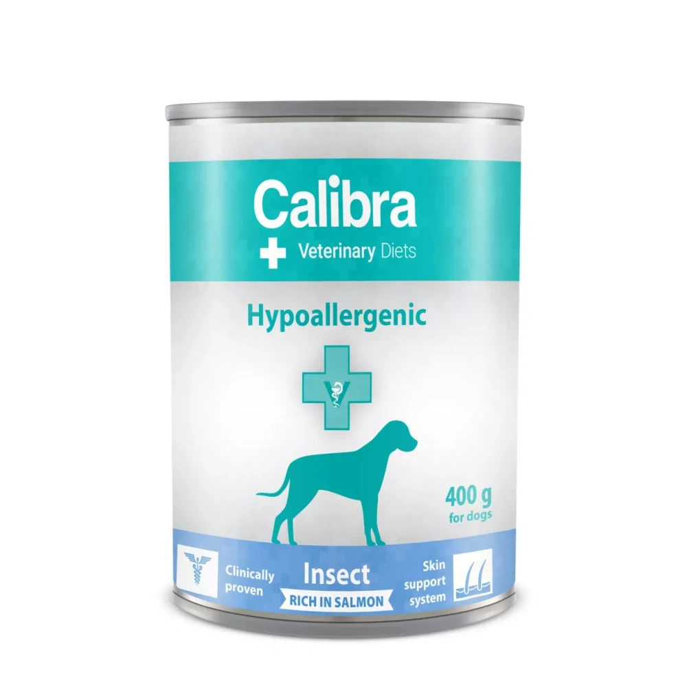 Calibra VD Dog konz. Hypoallergen. Insect&Salmon 400g
