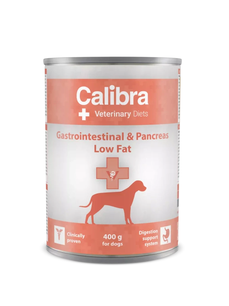Calibra VD Dog konz. Gastrointestinal Low Fat 400g