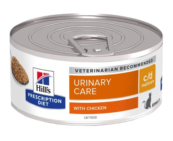 Hill's Fel. PD C/D MultiCare Minced Chicken Konz. 156g