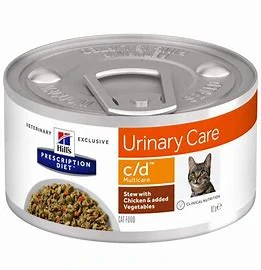 Hill's Fel. PD C/D MultiCare Chicken stew Konz. 82g