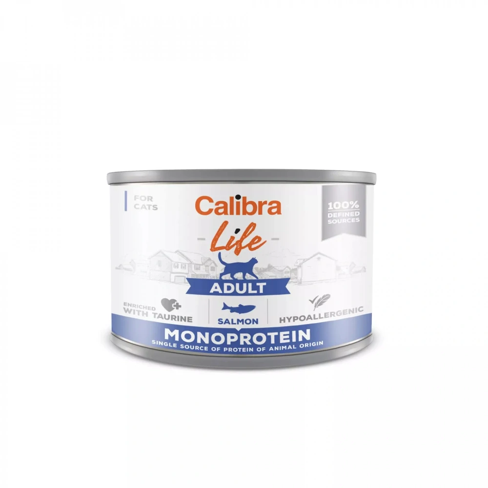 Calibra Cat Life konz.Adult Salmon 200g