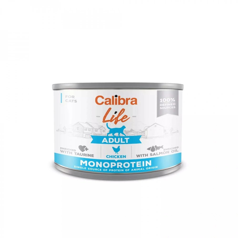Calibra Cat Life konz.Adult Chicken 200g