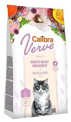 Calibra Cat Verve GF Indoor&Weight Chicken 3,5kg