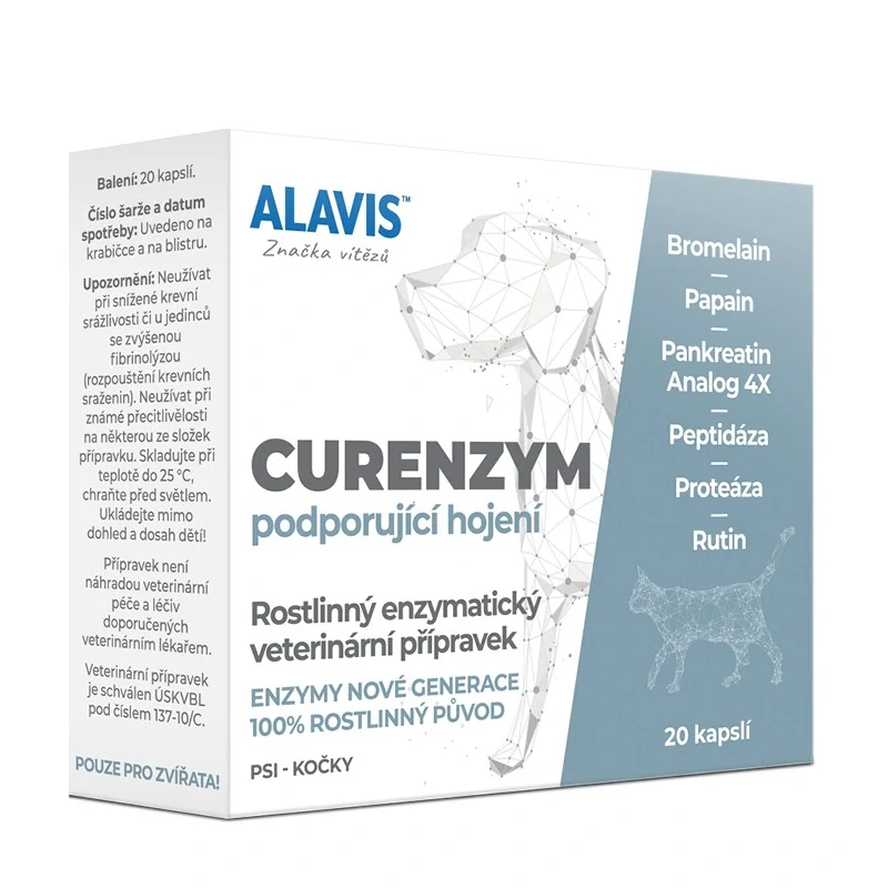 Alavis Curenzym podporující hojení 20cps