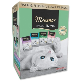 Kapsička Miamor Ragout Royale Adult ve šťávě Multi 4 x 3 x 100g