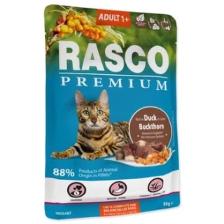 Kapsička Rasco Premium Adult kachna s rakytníkem 85 g