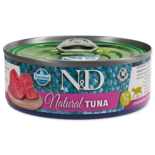 Konzerva N&D Cat Natural Tuna 70 g
