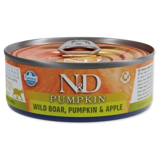 Konzerva N&D Cat Wild Boar, Pumpkin & Apple 70 g