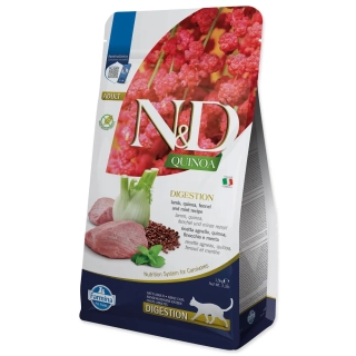 Krmivo N&D Cat Quinoa Digestion Lamb & Fennel 1,5kg