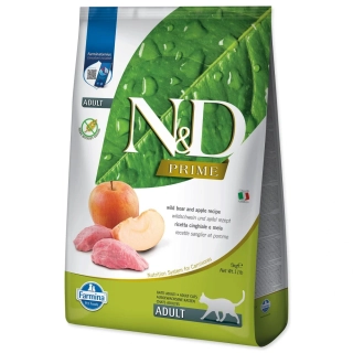 Krmivo N&D Cat Prime Wild Boar & Apple 5kg