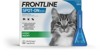 FRONTLINE SPOT ON pro kočky - 3 pipety x 0,5ml