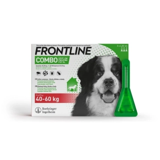 FRONTLINE COMBO spot-on pro psy XL (40-60kg)-3 pipety x 4,02ml