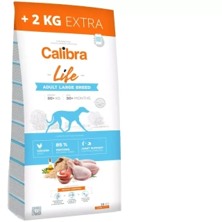 Calibra Dog Life Adult Large Breed Chicken 12+2kg