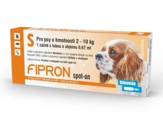 Fipron 67mg Spot-On pes 2-10kg 1 pipeta
