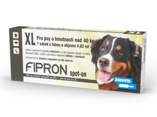 Fipron 402mg Spot-On pes nad 40kg 1 pipeta